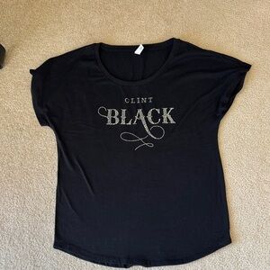 NWOT Clint Black short sleeve Tshirt
